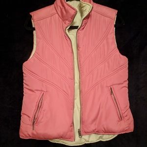 Cabi puffer vest.  Reversible.